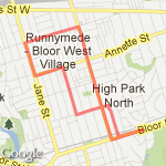 Flat 5.1 k route map