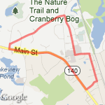 3 mile loop route map