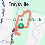 Windsor Wonderland Track route map