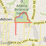 park - 10th st route map