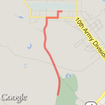 Golf Course & Back route map