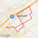 2 Schertz-Cibolo 15 Miler route map