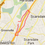 Fox (with hill) route map