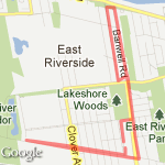 my morning run  route map