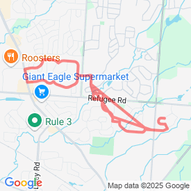 Run My Route - Running Map 5 mile route