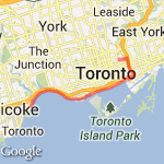 Home to Palace Pier 32K route map