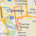 Funday Sunday Run route map