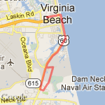 Rock and Roll mini route map