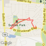 Laura's Route route map