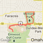 memorial park2 route map