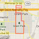 Grant Park-Run My Park 5k route map