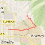 red butte - dry creek route map