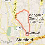 4 mile round trip route map