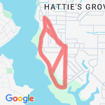 2.17 Miles route map