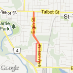 Run with Jenny route map