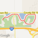 Ironwood Back 9 route map