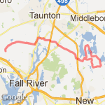 Acushnet-Lakeville  route map