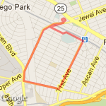 Yellowstone - Metropolitan route map