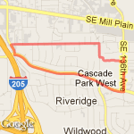 old mans loop route map