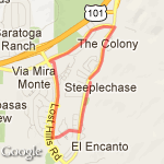 Church Route route map