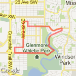 7.6K Day Off route map