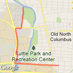 wetlands from norwich and tuller route map