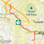Hell Trek 20K route map