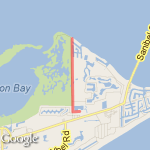 Dixie Beach route map