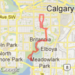 Something Different route map