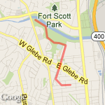 2.5 mile run route map