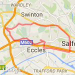 Worsley 10 Mile route map