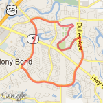 7mi thru the park route map