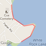 short white rock route map