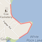 short white rock route map