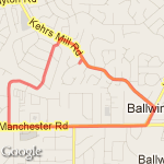 Skyline to holloway route map