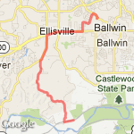 Barn via old state route map