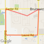 Long Block Route route map