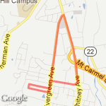 Tanglewood Long route map