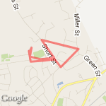 Neighborhood route map