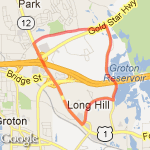 5 miles reservoir loop route map