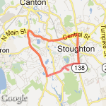 BayRoad to Central to Wash route map