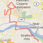 Huguenot bridge route map