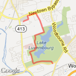 Core Creek Park II route map