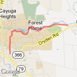 Forest Home route map