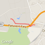 Back Gate Run route map