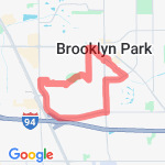 Village Creek 4.5 route map