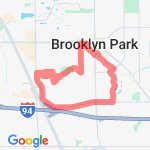 Village Creek 5 route map