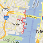 Exchange Place 4mile route map