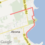 10k+ hills route map