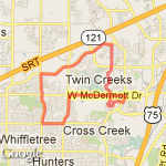 12 mile loop from corner route map